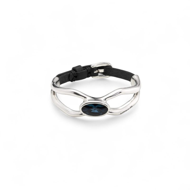 pulsera-unode50-plata-logroño-diseño-artesano-españa-cristal-swarovski