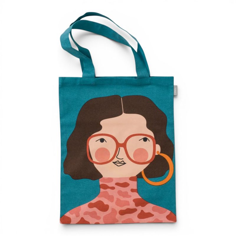 bolso-tote-algodon-reciclado-ilustracion-caras-chicas