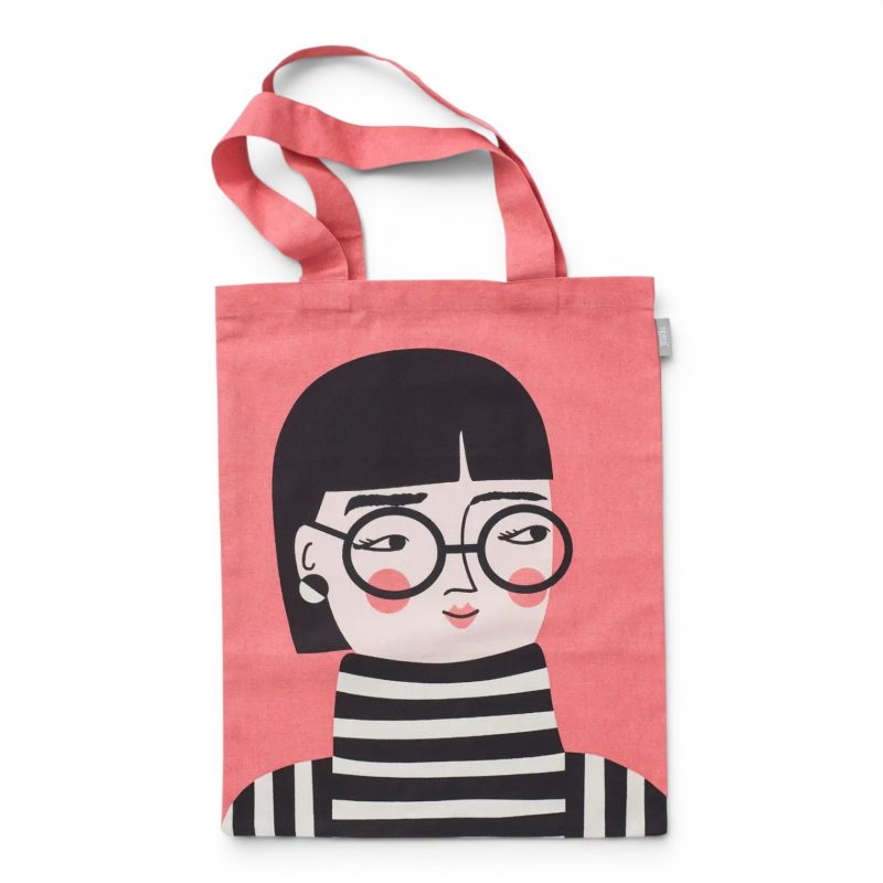 bolso-tote-algodon-reciclado-ilustracion-caras-chicas